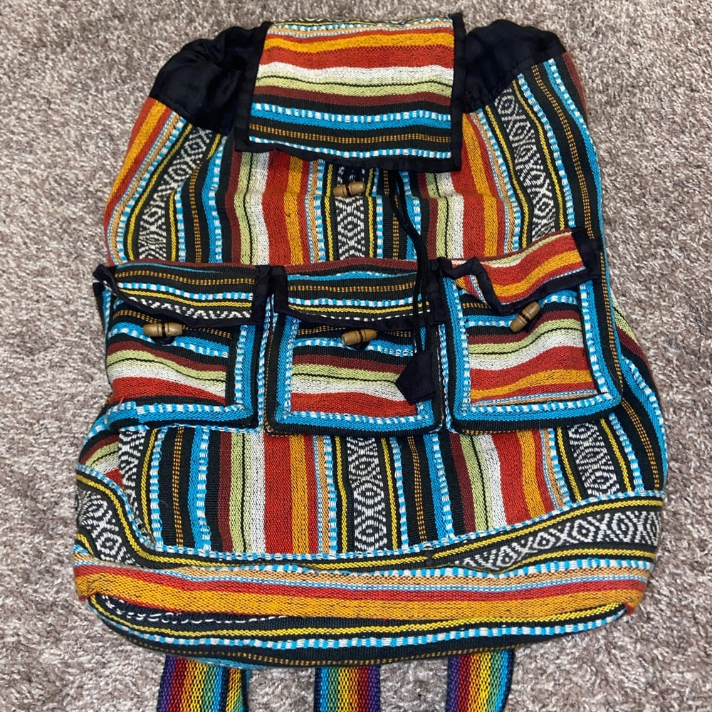 🌻 Handmade Backpack 🦋